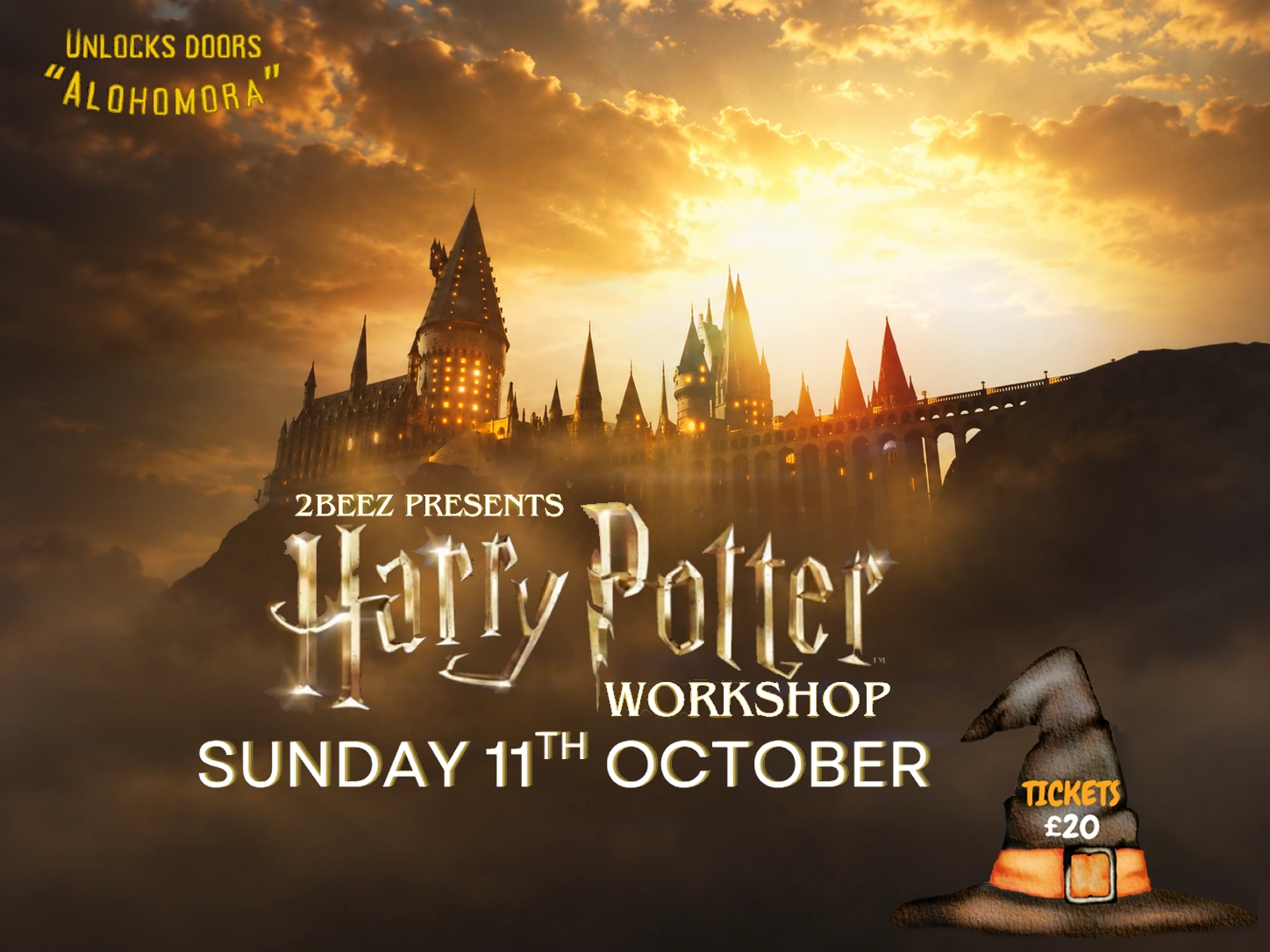 Harry Potter acting workshop at 2BEEZ on Sunday 11th October