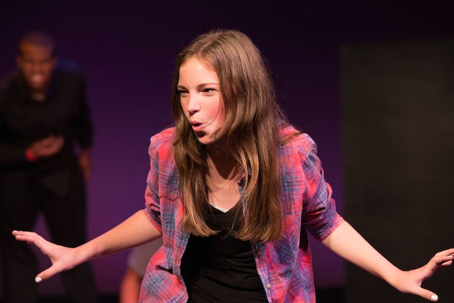 Senior performer preparing for an audition
